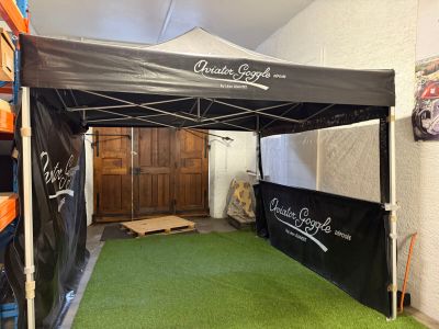 Auvent de stand marqué AVIATOR GOOGLE - Photo 1