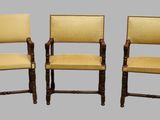 three chairs with yellow upholstered upholstered upholstered upholstered upholstered upholstered upholstered upholstered