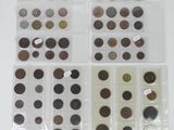 many different types of coins in the package