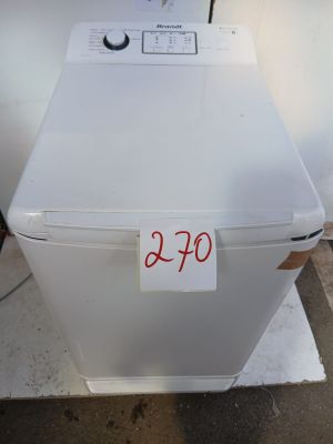 a small white refrigerator with a price tag on it
