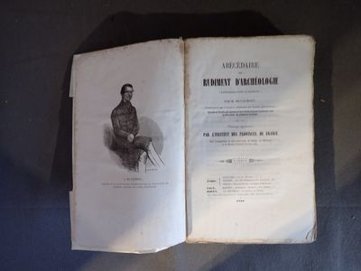 ABECEDAIRE, par M DE CAUMONT, 2eme édition 1858, ouvrage de …