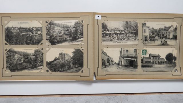 Boussac Lot de 16cpa. Carte de l’Union sportive : pli vertical ; ...