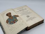 a book with a picture of a man in a dress on it