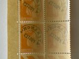 two stamps on a piece of paper with a picture of a horse
