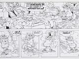 comic strip of a comic strip with a cartoon of a man and a woman