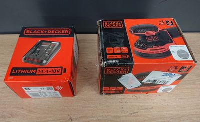 Ponceuse excentrique sans fil - BLACK+DECKER - BDCROS18N-XJ …