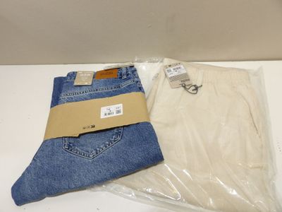Lot de 2 pantalons NEUFS avec étiquette - Taille 40-42 - Photo 1