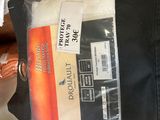 a black bag that has some items inside of it