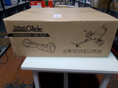 a cardboard box that is sitting on a table in a store