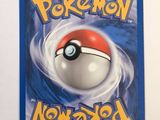 pokemon nowazh card on a white surface with a blue background