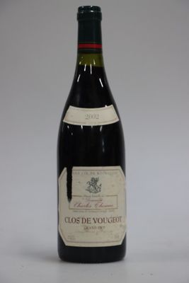 1 bouteille Clos de Vougeot grand cru (domaine Charles Thomas) 2002 - Photo 1