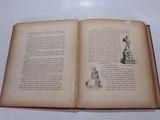 an open book with a picture of a cat on it