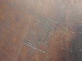 a close up of a metal object on a table