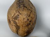 three different types of nuts are shown on a white surface