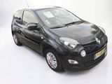 a small black car that is parked in the snow
