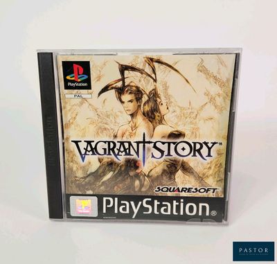 la jaquette du jeu « Vagrant Story » sur PlayStation