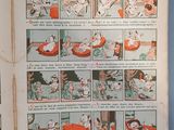 an old comic book with pictures of cats in it