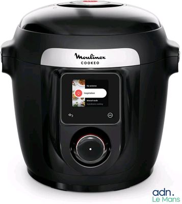an image of a close up of an electric cooker on a white background