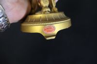 Paire de cassolettes couvertes à usage de bougeoirs retourna… (photo 6)