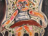 une image représentant un tableau où l'on voit un enfant assis sur une chaise