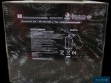 a black box with a black label on it
