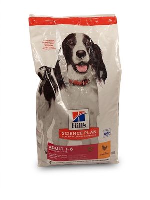 HILL'S - Croquettes Science Plan Adult 1-6 Medium - Poulet -…