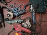 a lot of tools that are sitting on the floor
