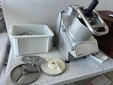 an image of a kitchen counter with a blender and other items on it