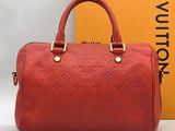 louis vuitton speedy bag in red