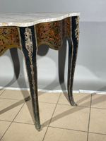Console en bois noirci et marqueterie dite "Boulle" à ceintu… (photo 5)