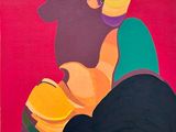 une image d'une peinture représentant une femme tenant un bébé