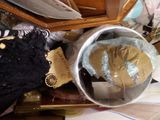 a pile of assorted items on a table