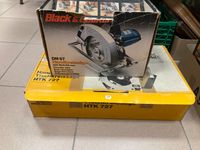 Deux scies circulaires AEG et BLACK&DECKER.