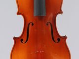 an old violin with a bow on a white background