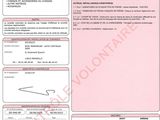 a close up of a document with a picture of a person on it