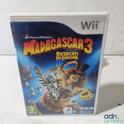 Le jeu Wii comporte l'image d'un zèbre et d'un zèbre coiffé d'un haut-de-forme