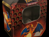 a box that has a picture of a pokemon figure inside of it