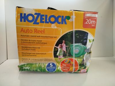 HOZELOCK - Dévidoir de tuyau mural Auto Reel - 20m anti-tors…