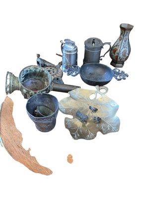 a lot of different items that are sitting on the table
