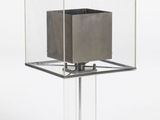 an image of a table lamp with a glass box on top of it
