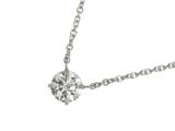a diamond pendant on a chain on a white background