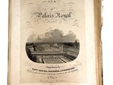 un vieux livre sur lequel figure l'image d'un palais