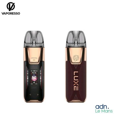 a close up of two different colors of vaporesso