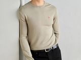 Pull à col rond en cachemire pour homme