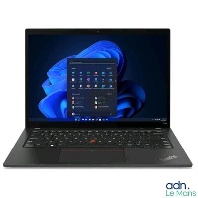L'ordinateur portable Lenbook est ouvert et prêt à l'emploi