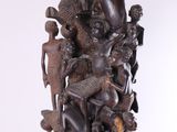 an image of a sculpture of a group of people on a pedestal