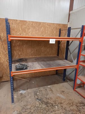 a shelf with a lot of shelves in it