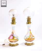 Paire de lampes à pétrole (photo 3)
