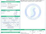 a close up of a document with a picture of a person on it