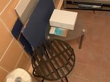 a small bathroom with a sink and a toilet